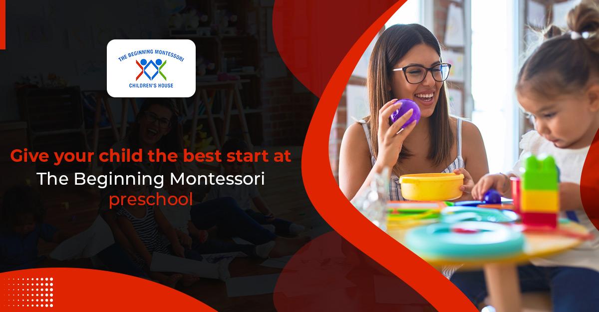 Give your child the best start at The Beginning Montessori preschool
